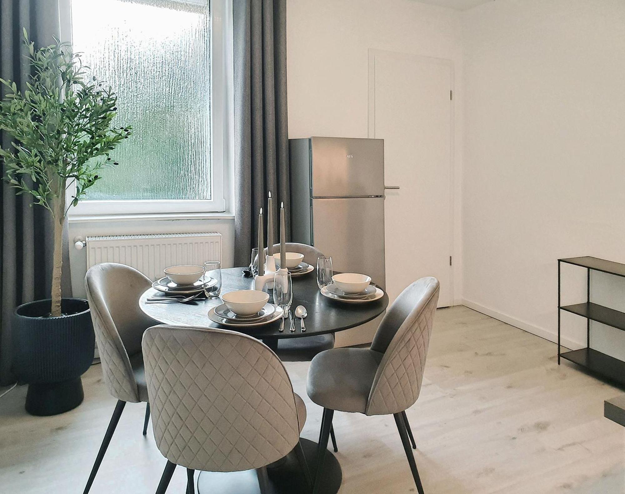 Livation - Apartments Hamm-Mitte - 2 Zi - Nespresso - Smarttv - Freewifi - Ausgestattete Kueche - 24H Check-In - Bis 4 Pers Pro Apartment Hamm  Exterior foto
